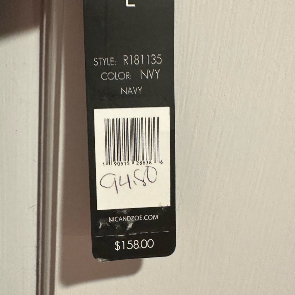 NIC+ZOE Navy Knitwear - Picture 6 of 10